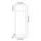 White Square Arch Rack Garden Balloon Stand for Wedding Party Backdrop Decor